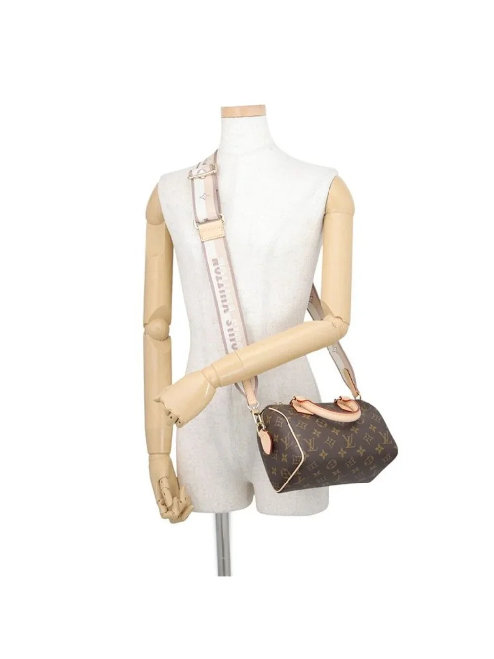 Louis Vuitton Monogram Speedy Bandouliere 20 2-Way Handbag
